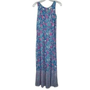 Lilly Pulitzer Target Girls Tiered Sleeveless Maxi Dress sz XL